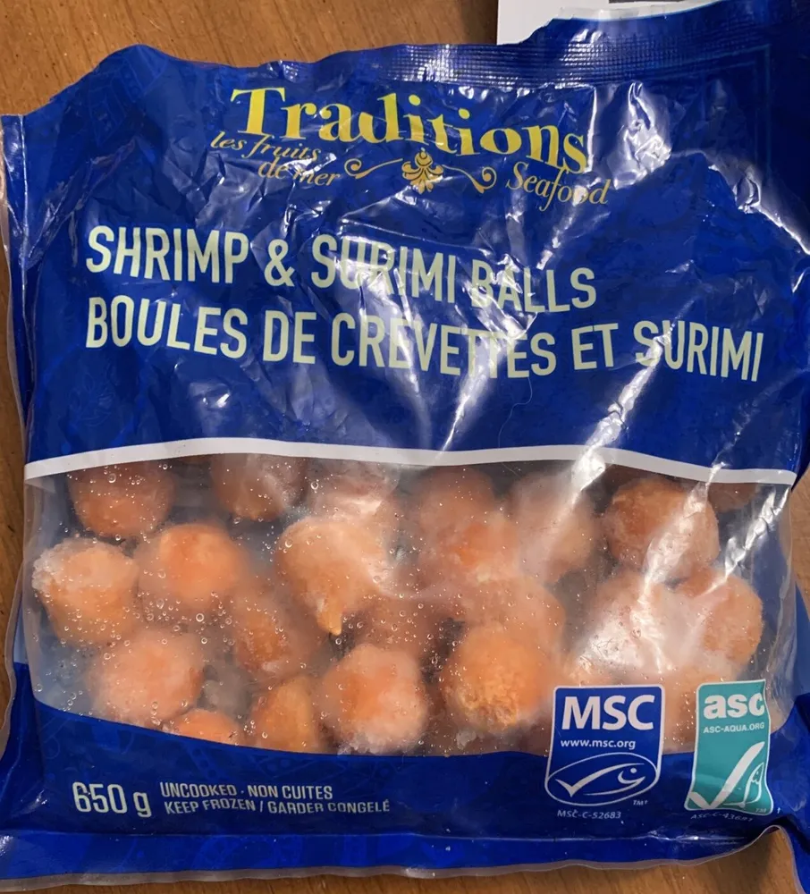 Shrimp And Surimi Balls