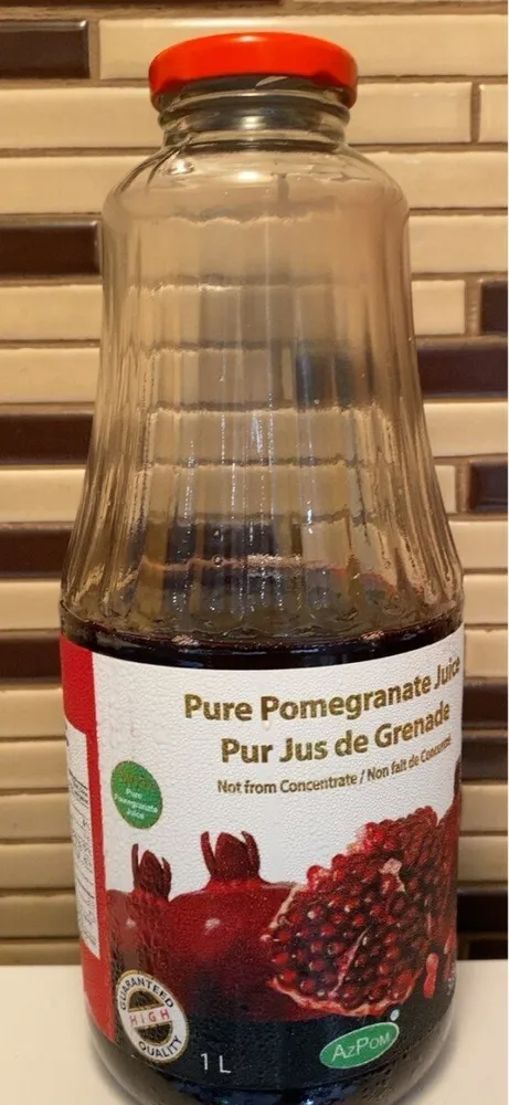 Pure pomegranate juice