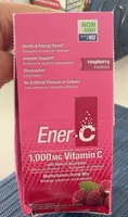 Ener-c Vitamin C Drink Mix Powder Packets Raspberry 1000MG