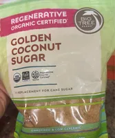 Organic golden coconut sugar