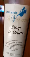 Sirop de bleuets