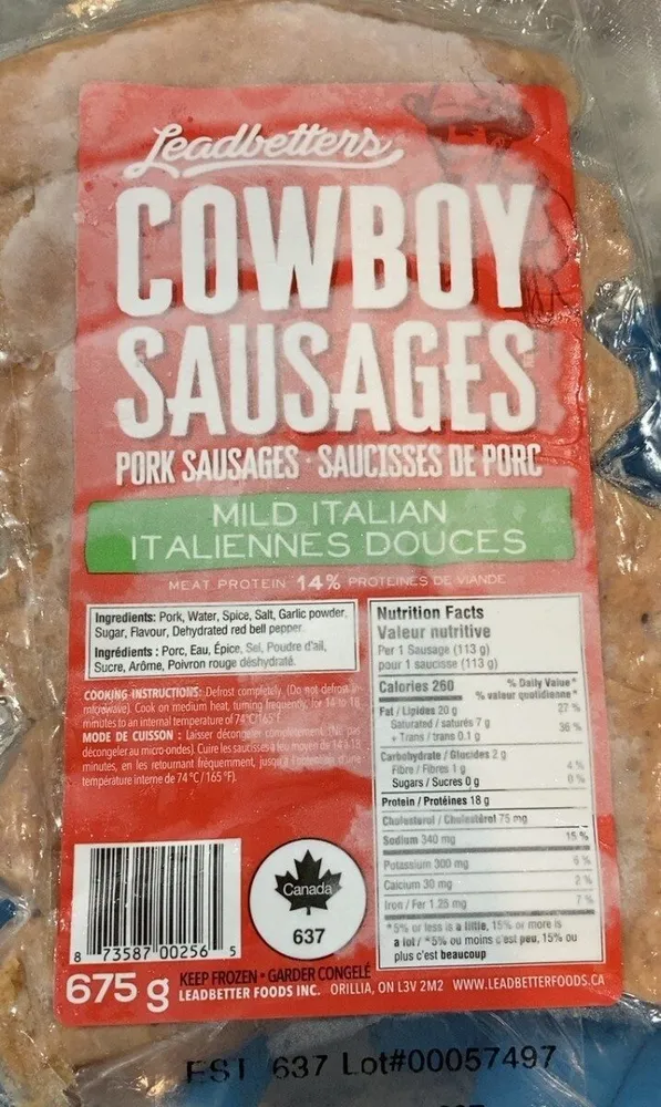 Cowboy Sausages