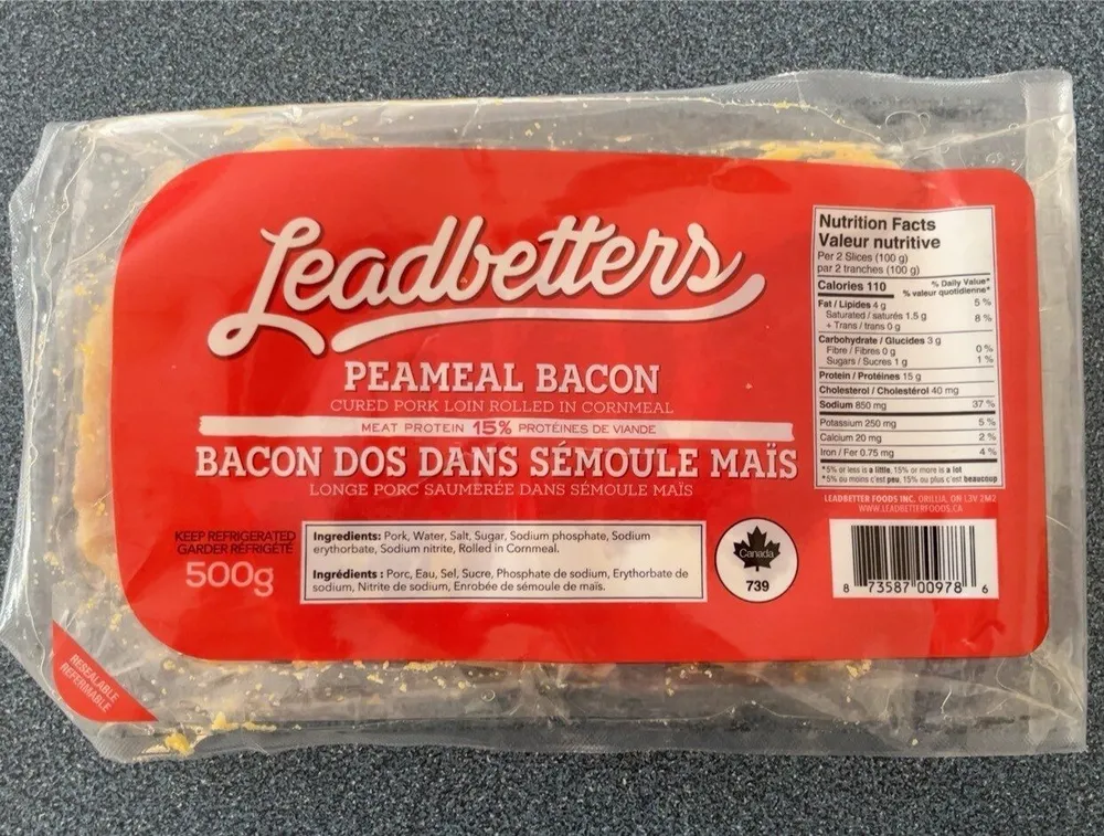 Peameal bacon