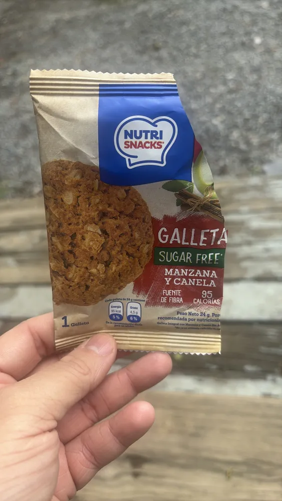 Galleta Sugar Free Manzana y Canela