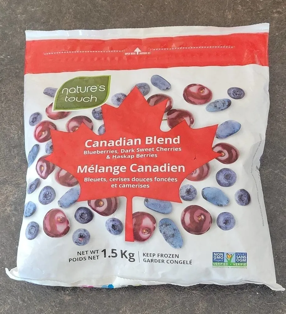 Canadian Blend - Blueberries, Dark Sweet Cherries & Haskap Berries