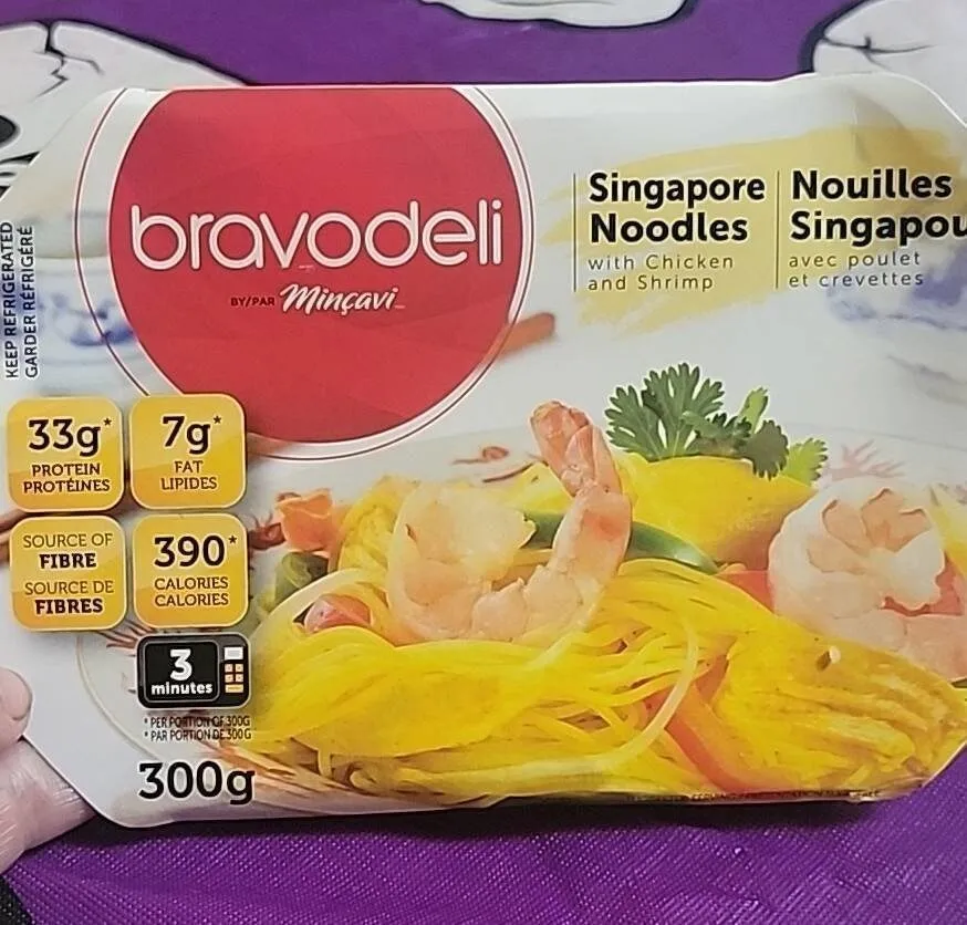 Nouille singapour