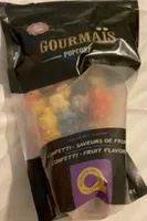 Popcorn saveurs de fruits