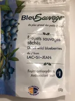 Bleuets Sauvages Séchés Du Lac St-jean