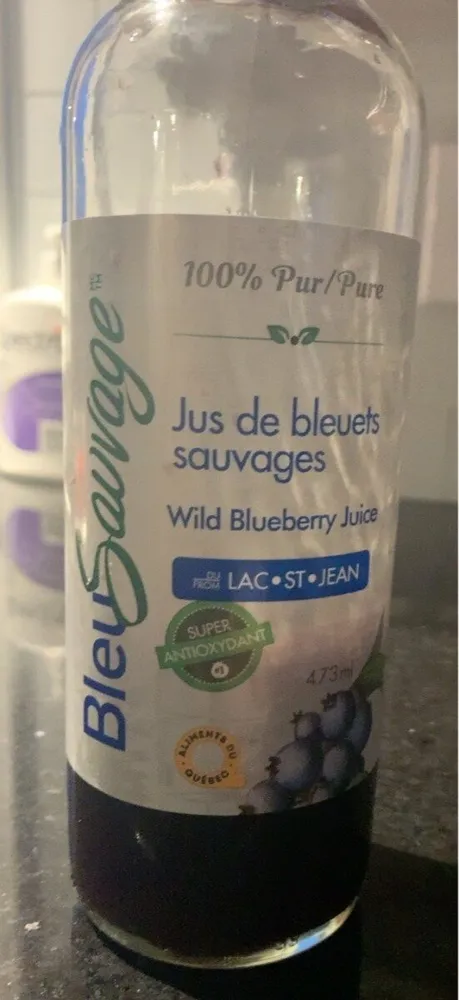 Jus de Bleuets sauvages