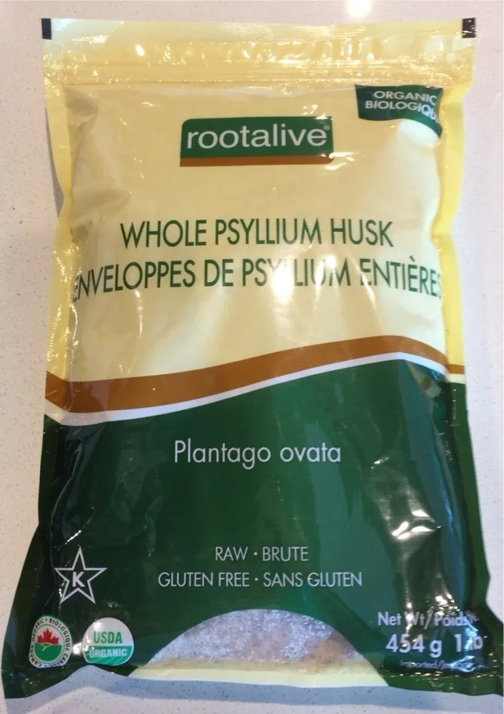 Enveloppes de psyllium entières