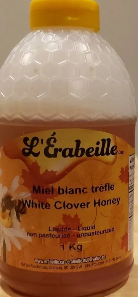 Miel blanc trefle