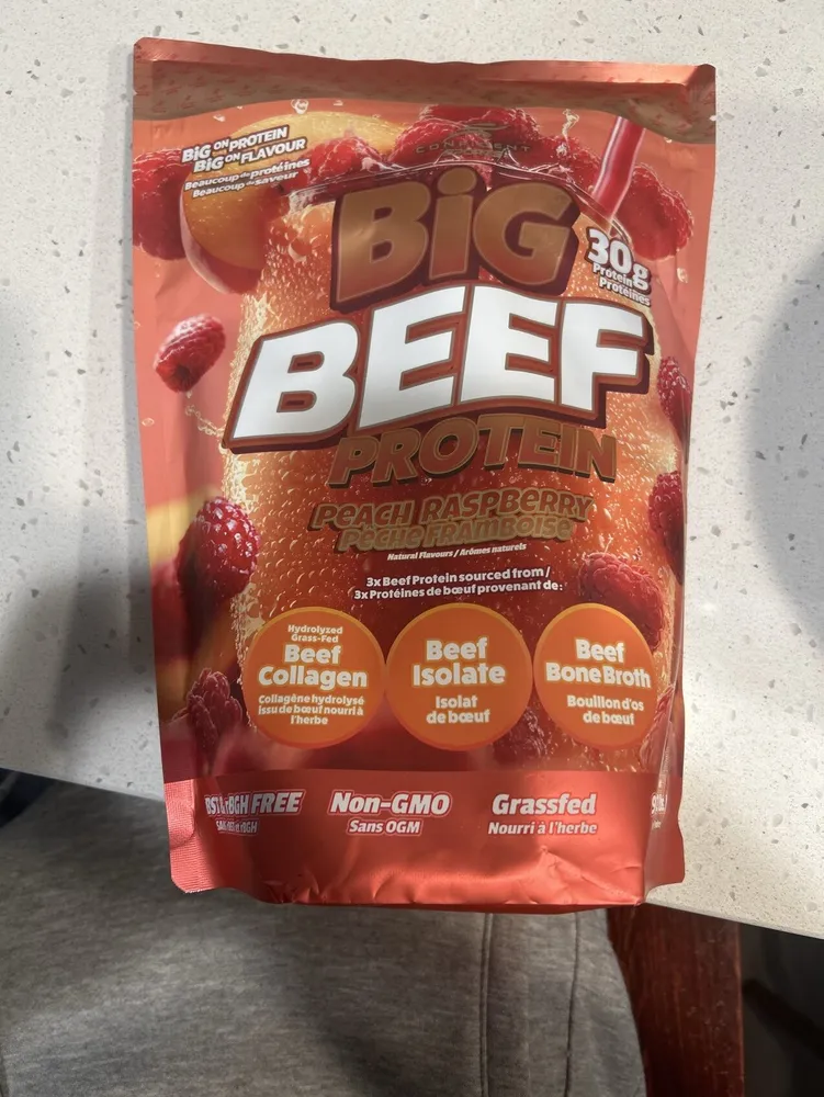 Big Beef Protein Peacy Raspberry
