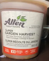 Allen family foods super garden harvest