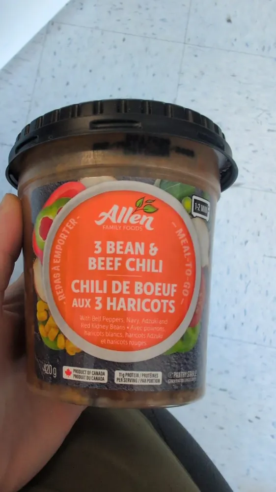 3 Bean & Beef Chili