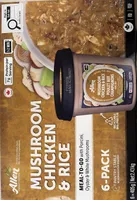 Mushroom, Chicken And Rice