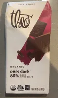 pure dark 85% dark chocolate