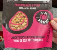 Pomegranate & Pear Crunchy Roasted Soybean Snacks