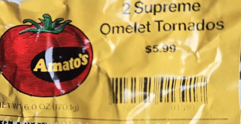 2 Supreme Omelet Tornados