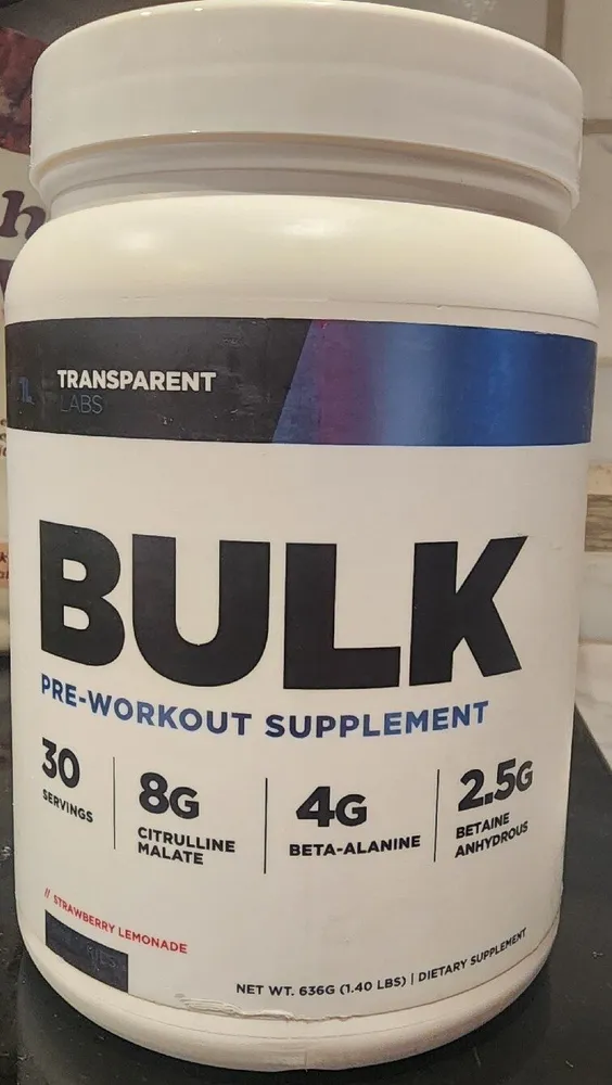 Bulk Pre-Workout Supplement