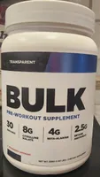Bulk Pre-Workout Supplement