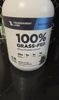 100% Grass-Fed Whey Protein Isolate