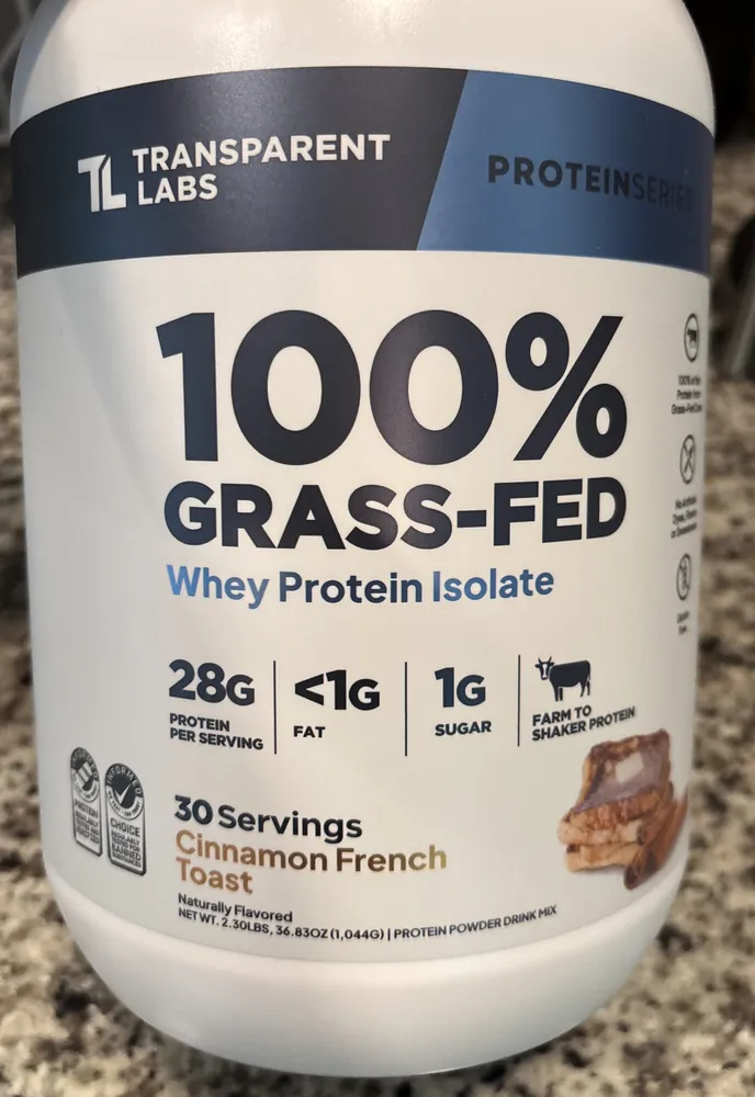 Whey Protein Isolate Cinnamon French Toast