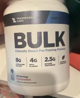 BULK Clinically Dosed Pre-Training Formula