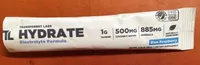 Blue Raspberry Hydrate Electrolyte Powder