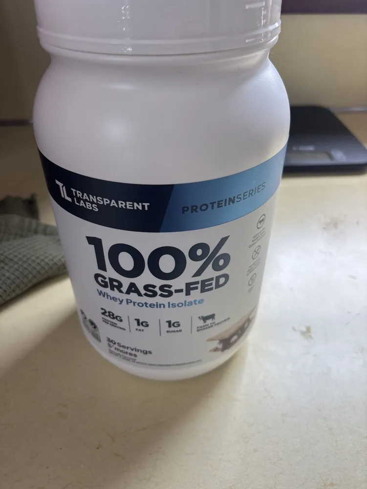 100% Grass-Fed Whey Protein Isolate