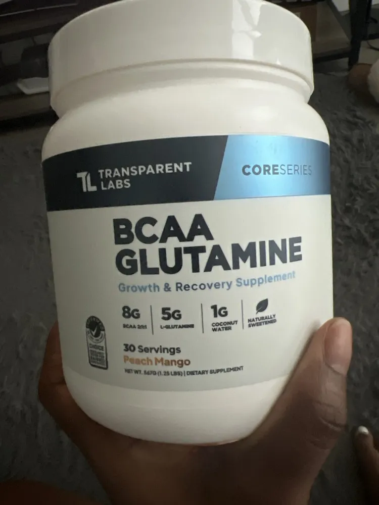 BCAA Glutamine Peach Mango