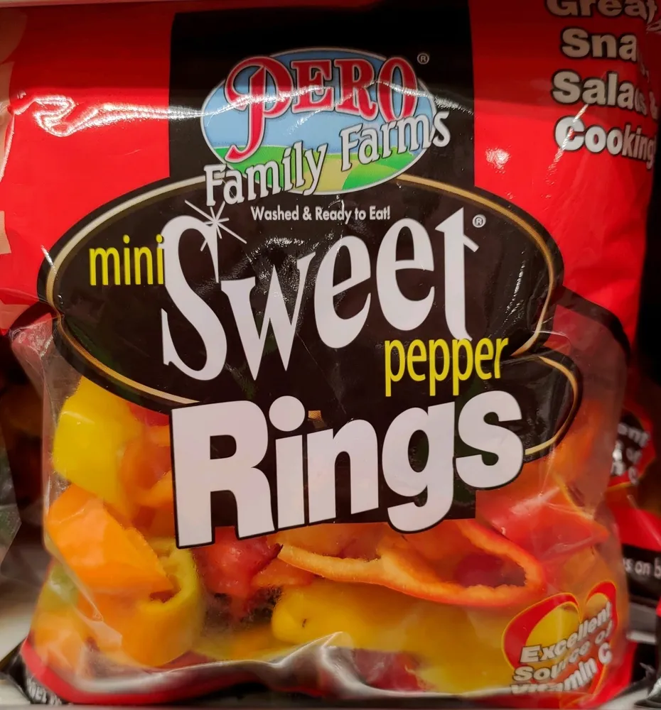 mini Sweet pepper Rings