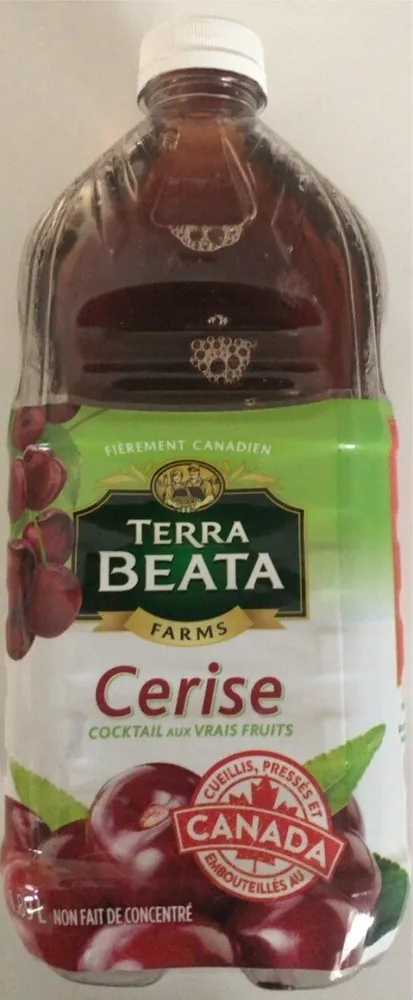 Cerise cocktail aux vrais fruits