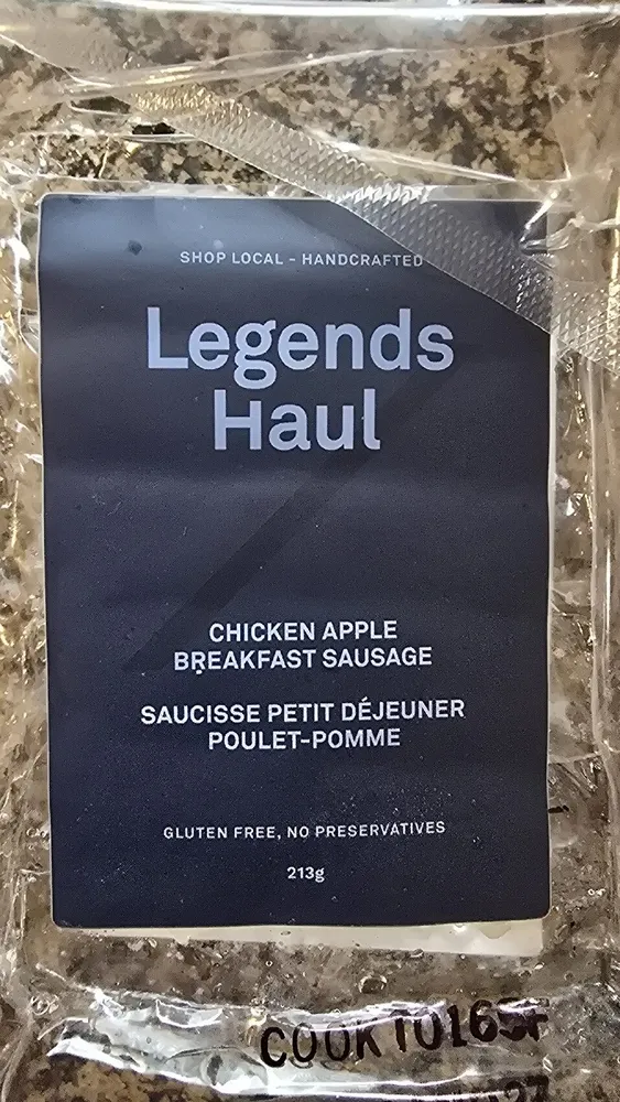 Chicken Apple Breakfast Sausage