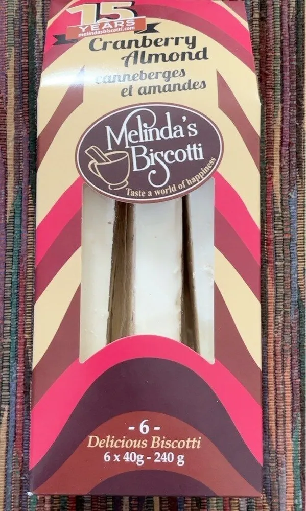 Cranberry Almond Biscotti