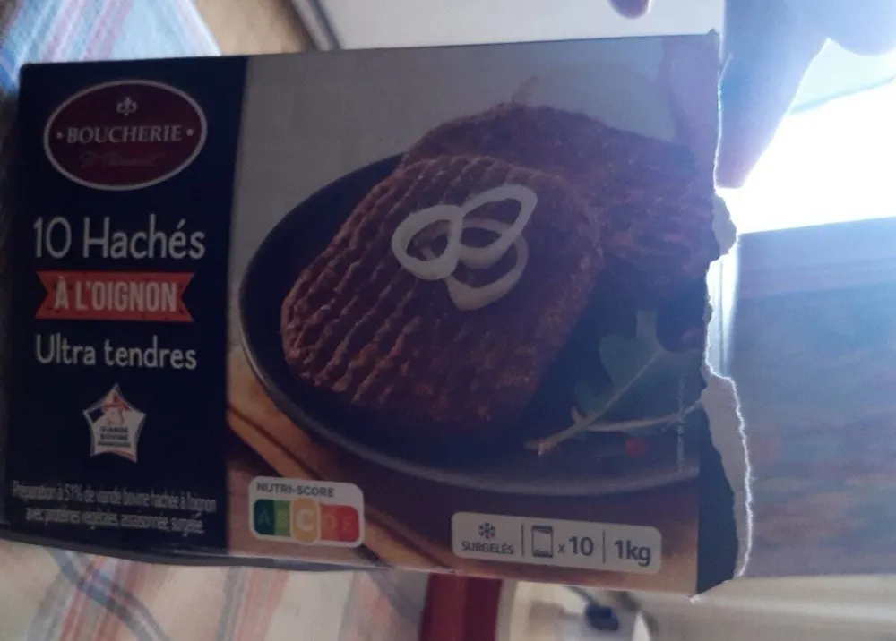 Hachés à l'oignon