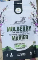 Poudre de feuilles de the mûriers