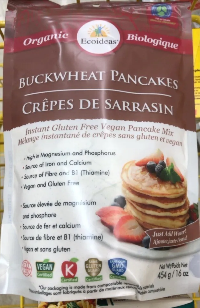 Crêpe de sarrasin mélange instantané