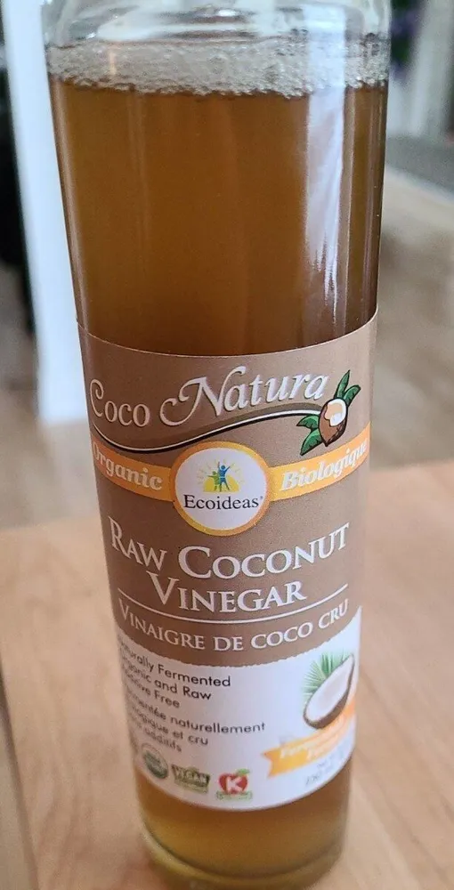 Raw coconut vinegar
