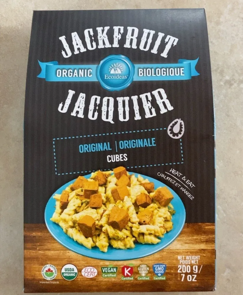 Jacquier biologique original en cubes