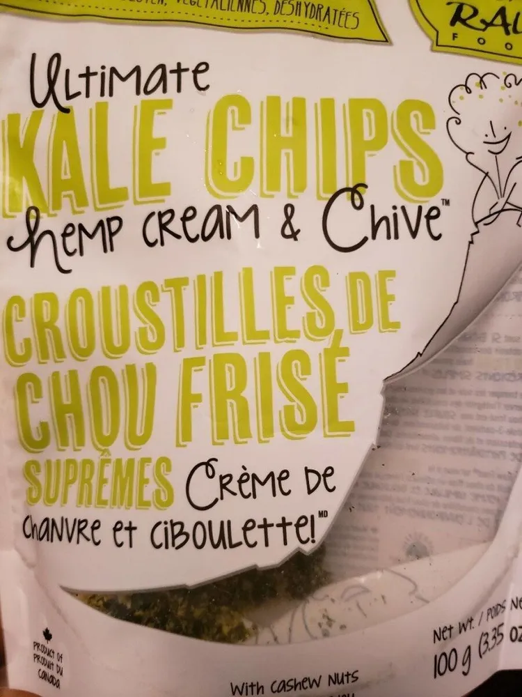 Croustillants de chou frisé