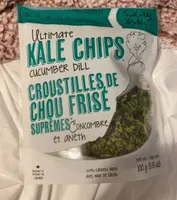 Kale chips cucumber dill