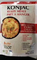 Cari aux lentilles rouges