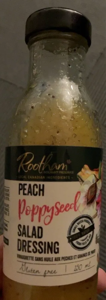 Peach poppy seed salaf dressing