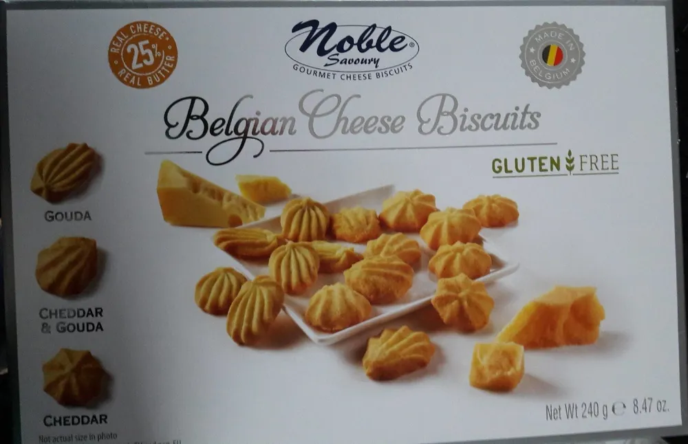 Belgian cheese biscuits