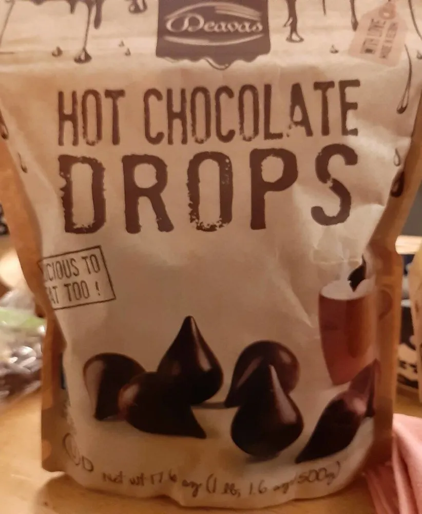 Hot chocolat drops