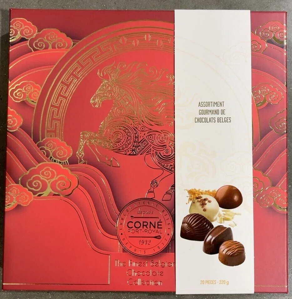 Assortiment gourmand de chocolats belges