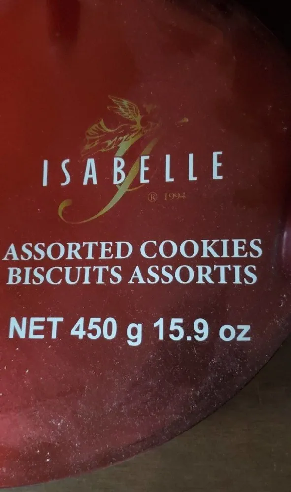 Isabelle assorted cookies