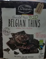 Chocolat noir bio Deavas