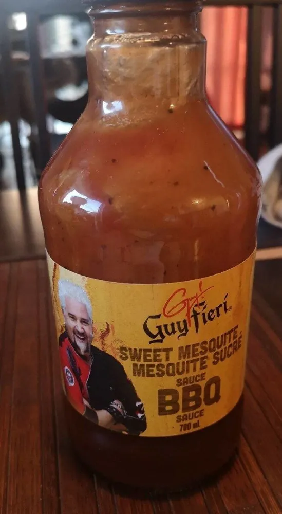 Sweet mesquite sauce bbq