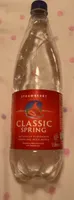 Classic spring strawberry sparkling water